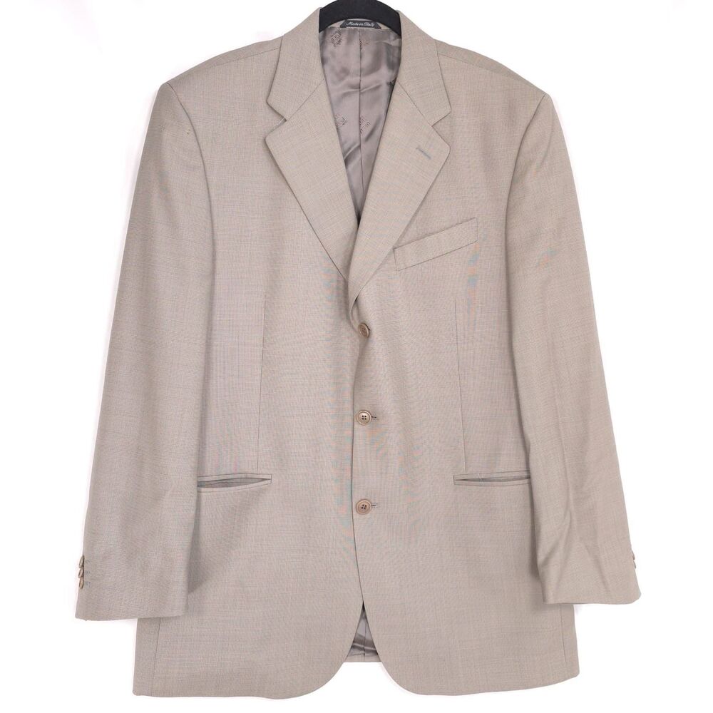 SAKS FIFTH AVENUE Blazer Sport Coat Size 42R GIANFRANCO FERRE WOOL ITALY MADE